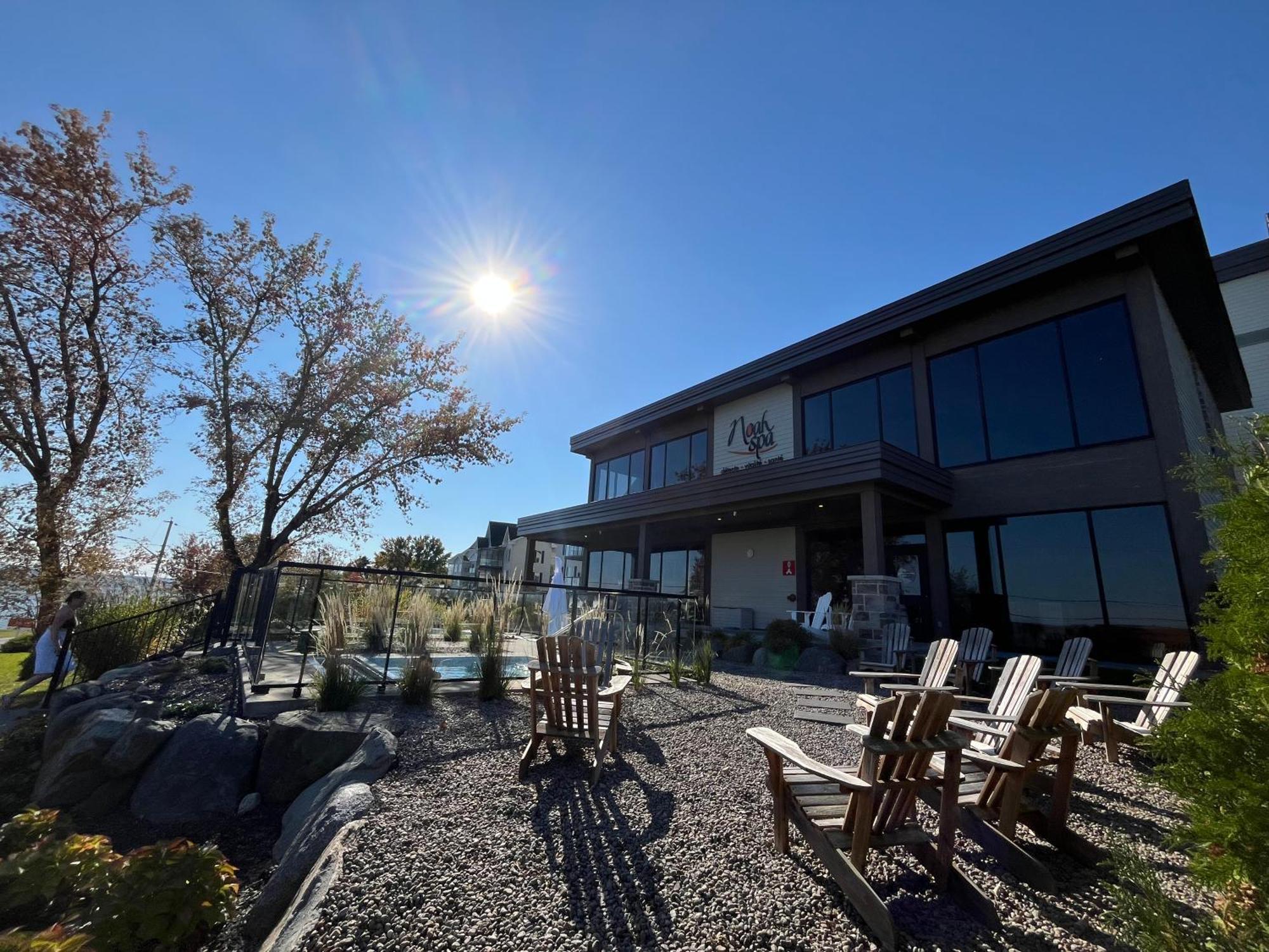 Hotel La Cache Du Lac Champlain Venise-en-Québec Exterior foto